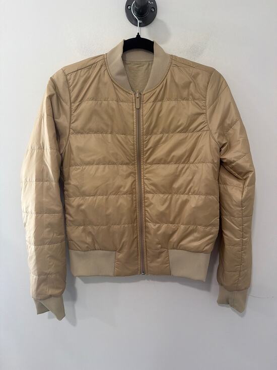 lululemon athletica Jackets & Blazers - Lululemon Non Stop Bomber Jacket Reversible Tan Size 4
